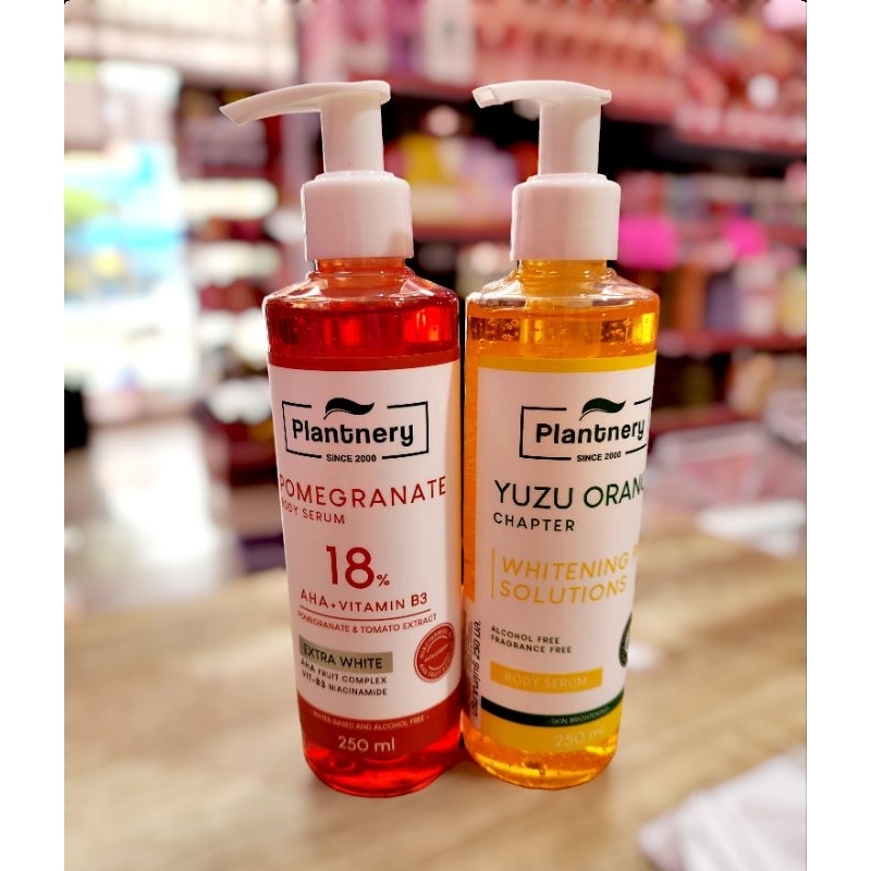 Plantnery ทับทิม+ส้ม เซรั่มผิวขาว Yuzuส้ม