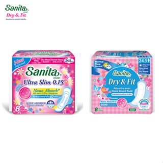 Sanita Dry & Fit Day / แซนนิต้า ผ้าอนามัย ดราย แอนด์ ฟิต (ผิ…