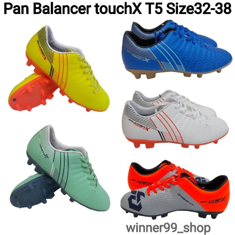 PAN  BALANCER TOUCH X T5 2023  PF151B รองเท้าฟุตบอลเด็กแพน สตั๊ดเด็กแพน ราคา 750 บาท