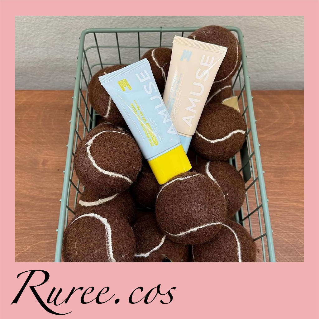 [พร้อมส่ง/ของแท้] Amuse - Beige Tone Up & Dew Moisture 365 Vegan Sunscreen