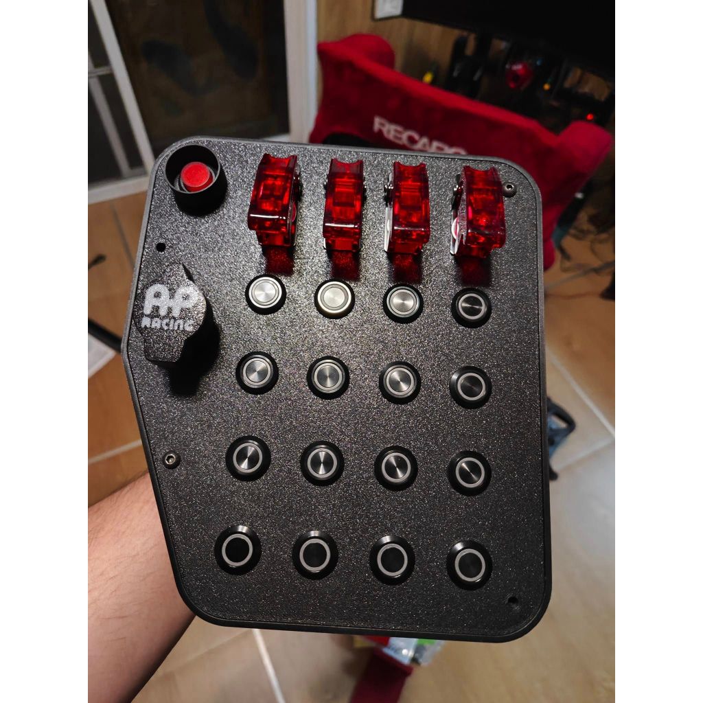 Button Box 296 GT3 simulator sim racing กำลังอัพเดท V2