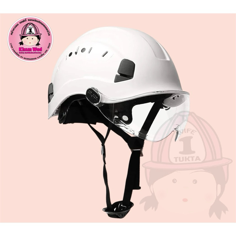 💖คร่ำหวอดเซฟตี้ หมวกโรยตัว กู้ภัย เซฟตี้ นิรภัย หมวกปีนเขา🇹🇭จัดส่งจากไทย🇹🇭 - รูปที่ 3