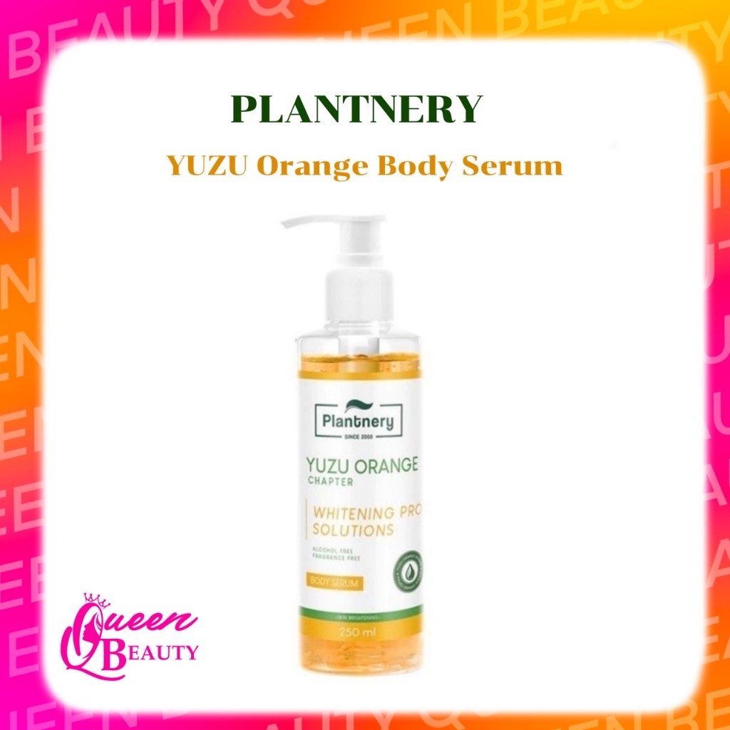 Plantnery Yuzu Orange Body Serum