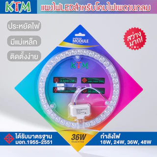 RAYPAL แผงไฟเพดานLED 18w/28w/36w/48w 3แสง แผงไฟแม่เหล็ก แผงไฟ led โคมเพดานled แผงไฟแม่เหล็ก แผ่นชิป แผ่นชิพ