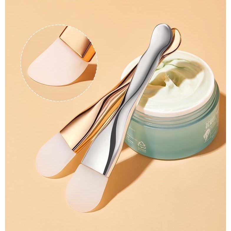 HH142-4 ไม้ปาดครีมมาร์คหน้าด้ามจับสีทอง [9]F5-3