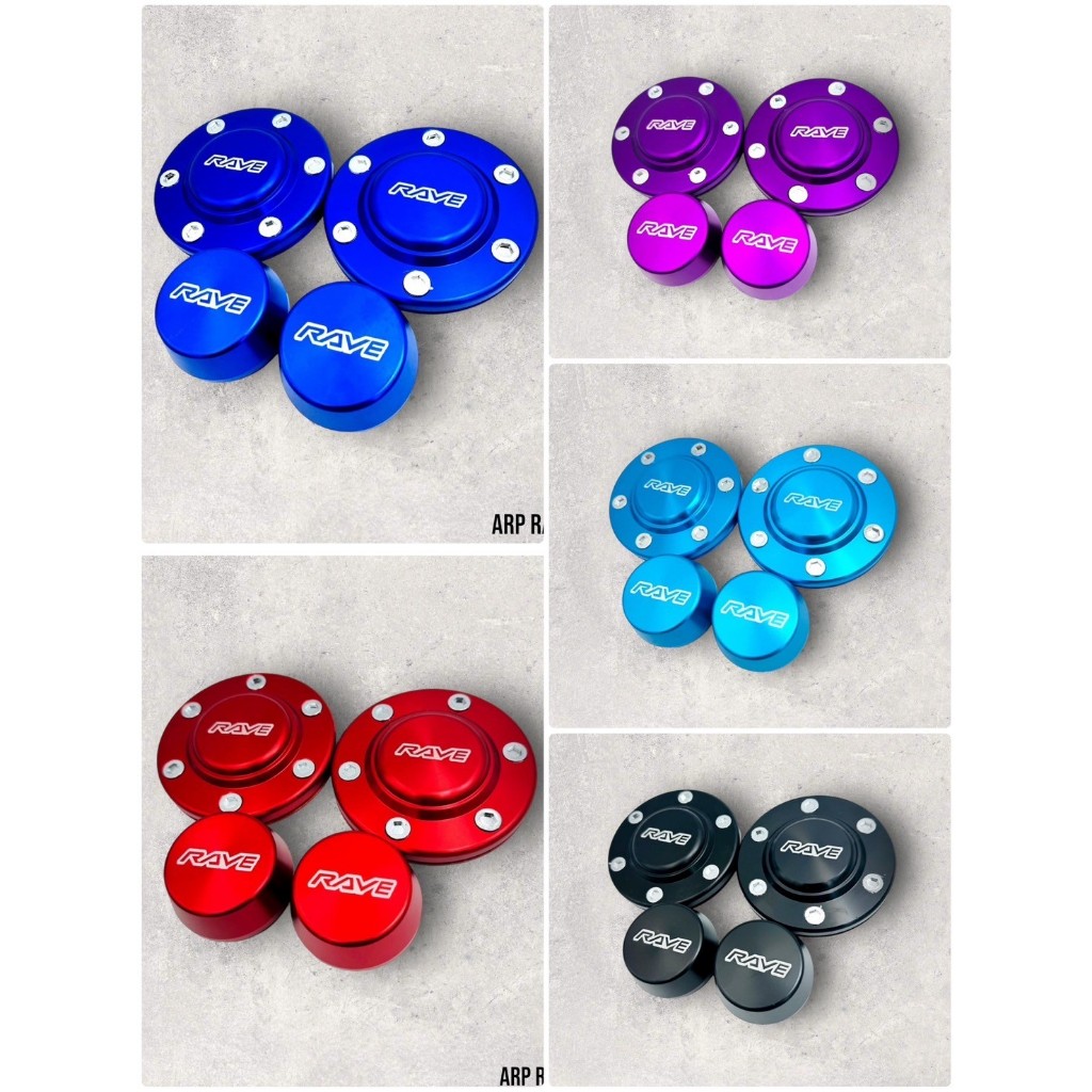 ฝาครอบดุมล้อ ดุมหน้า-หลัง กระบะ isuzu D-Max,TFR,CHEVROLET COLORADO (ตัวเตี้ย) 4ชิ้น ฝาปิดดุมล้อ งานอลูมิเนียม