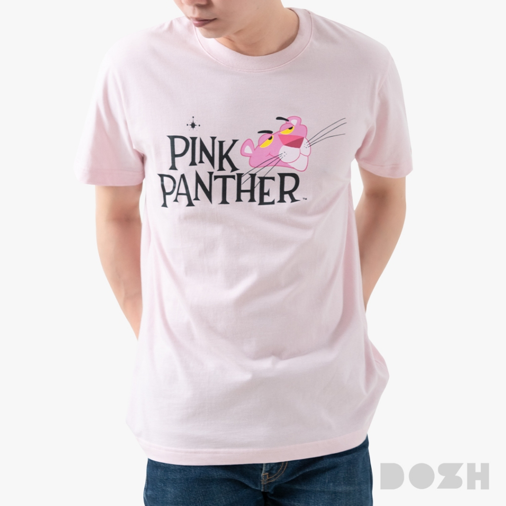 DOSH MEN'S T-SHIRTS PINK PANTHER เสื้อยืดคอกลมผู้ชาย9DPPMT5024-PI (XS/S/M)
