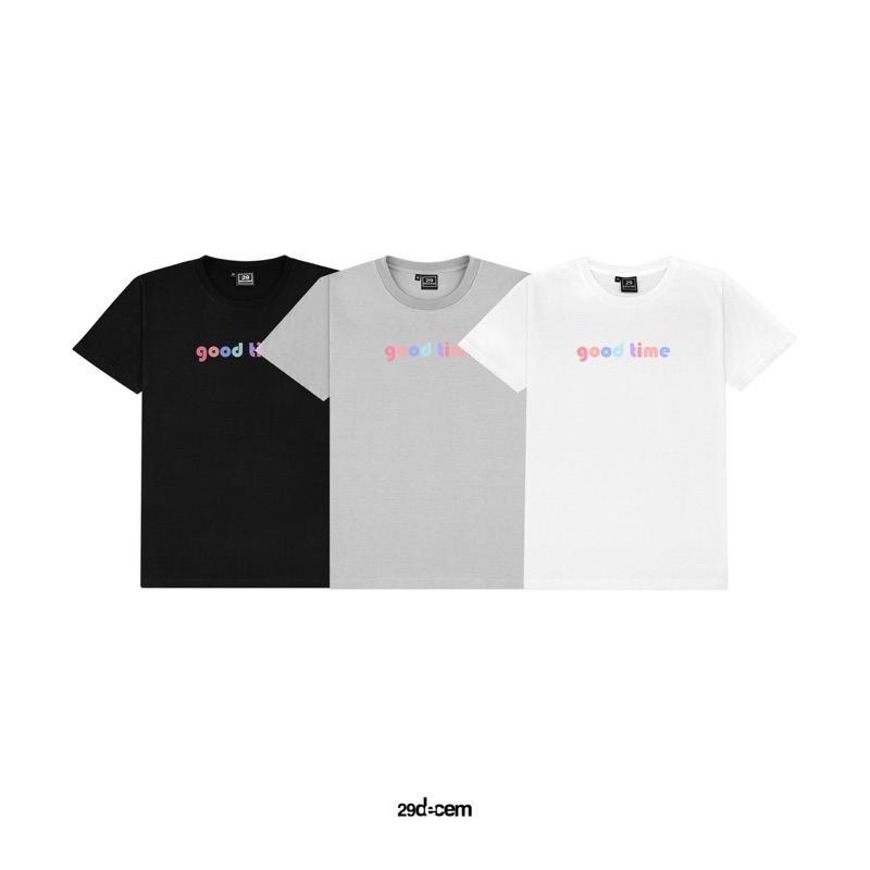 29decem - เสื้อยืดลาย GOOD TIME
