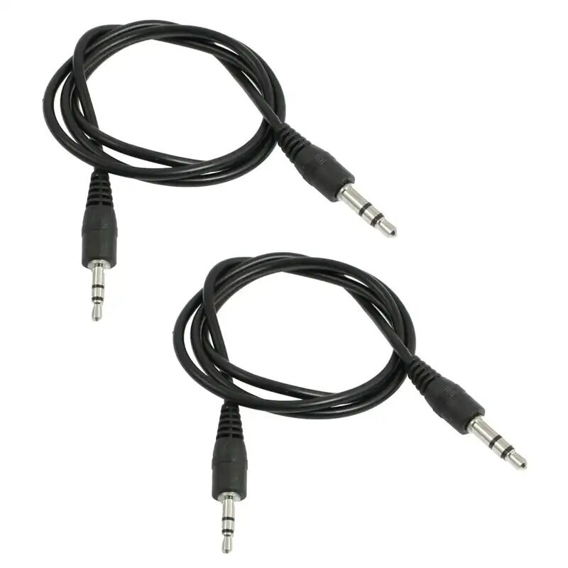 23 "ยาว2.5มิลลิเมตรชาย3.5มิลลิเมตรสายอะแดปเตอร์เสียงชาย Jack 2.5mm To Jack 3.5mm