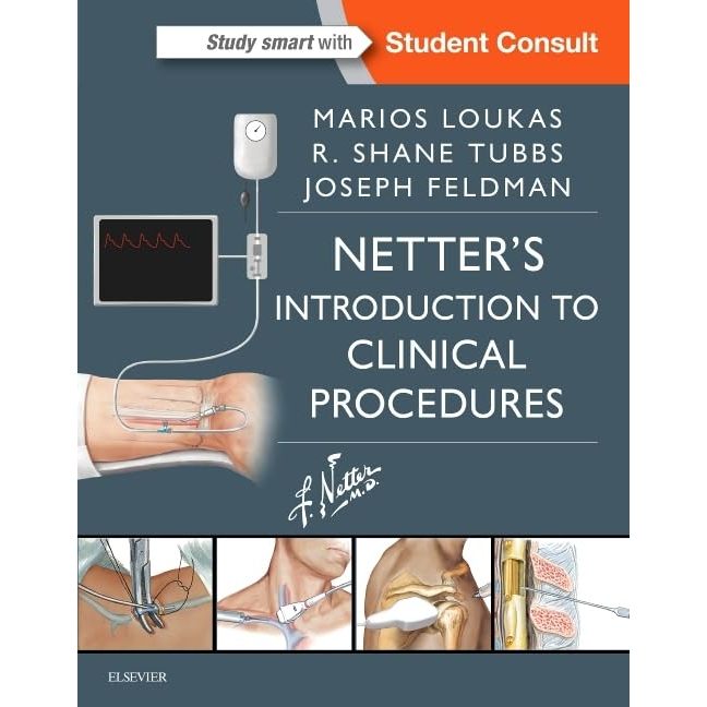 [หนังสือ] Netter’s Introduction to Clinical Procedures แพทยศาสตร์ หัตถการ osce medicine medical engl