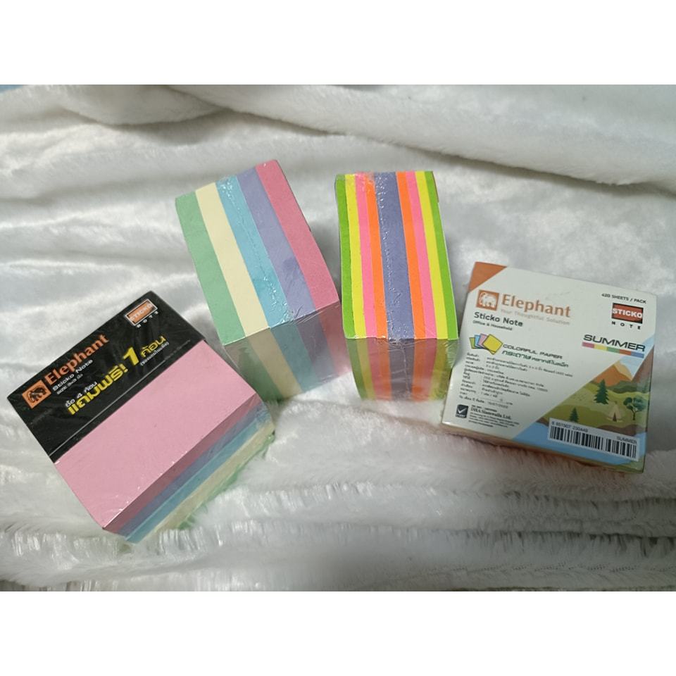Sticker Note ตราช้าง
