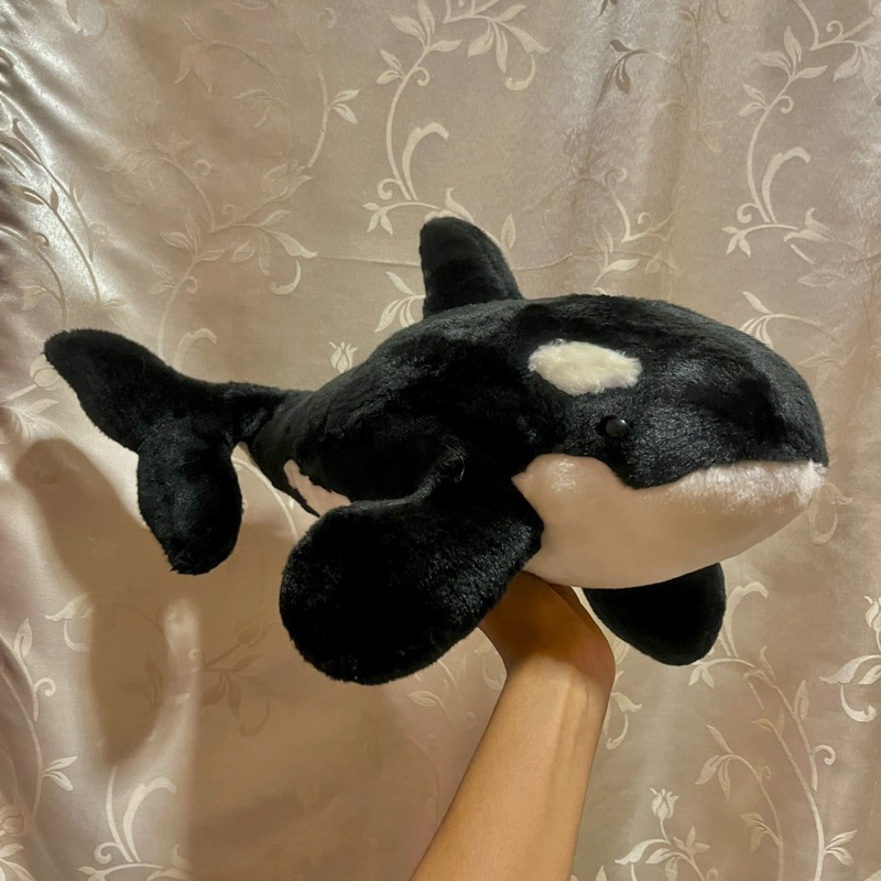 [ปณ] ตุ๊กตา วาฬเพชฌฆาต วาฬ Orca/ Killer Whale  ตุ๊กตาสัตว์น้ำ ตุ๊กตาสัตว์ทะเล Realistic Ocean Creatures Sealife