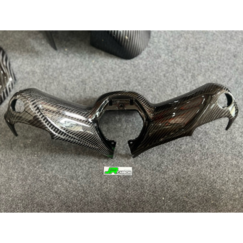 คาร์บอนครอบแฮนด์ใหญ่ xmax300 ลาย2 งานJRcarbon💯