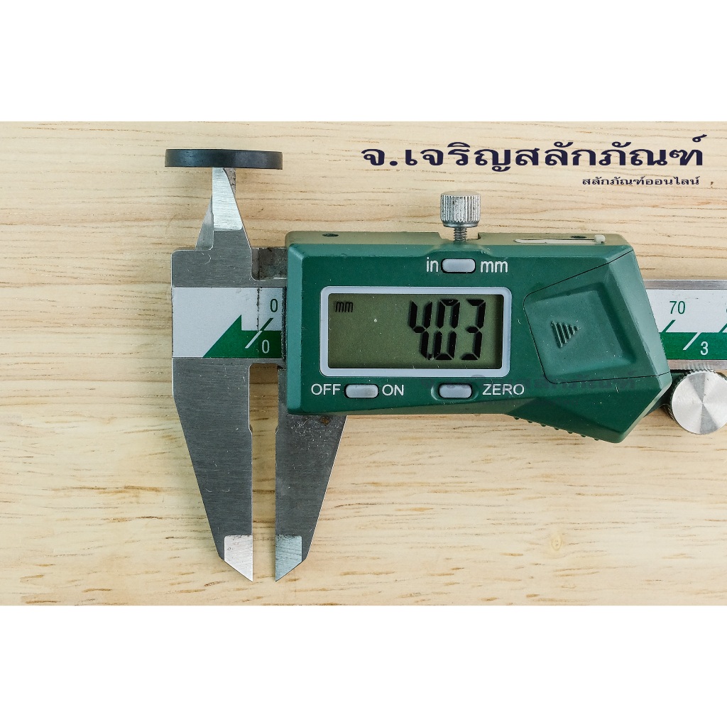 ลูกยางโอริงแบน NBR เส้นโต 1-3 mm. รูใน 2-4 mm (แพ็คละ 2 วง) ซีลกันรั่วกันซึม ทนน้ำมัน ทนน้ำ ทนอากาศได้ดี Flat O-Ring - รูปที่ 3