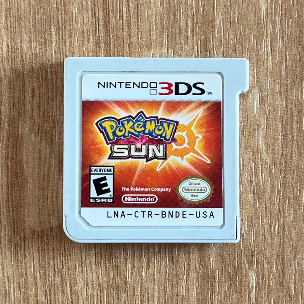 ตลับแท้ Nintendo 3DS : Pokemon Sun มือสอง โซน US