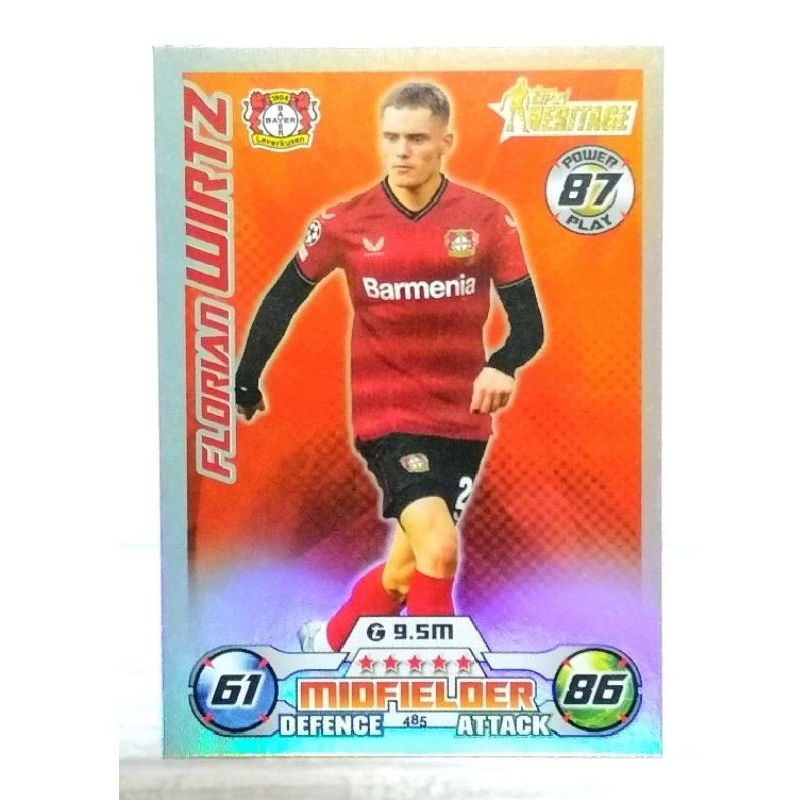การ์ดฟุตบอล Match Attax 2022/23 HERITAGE SOCCER CARD