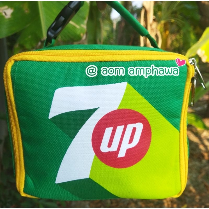 🛍️ กระเป๋าเก็บความเย็นเซเว่นอัพ 🧊(7up Cooling Bag)