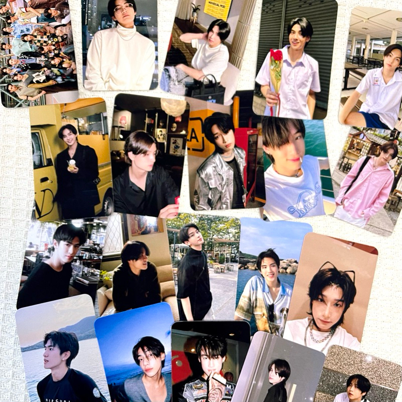 การ์ดตัดมุม 30 ใบ BUS busbecauseofyouishine ภีมวสุ ไทย ชญานนท์ ภู ธัชชัย peemwasu phutatchai jungt aa alan nexkhunpol
