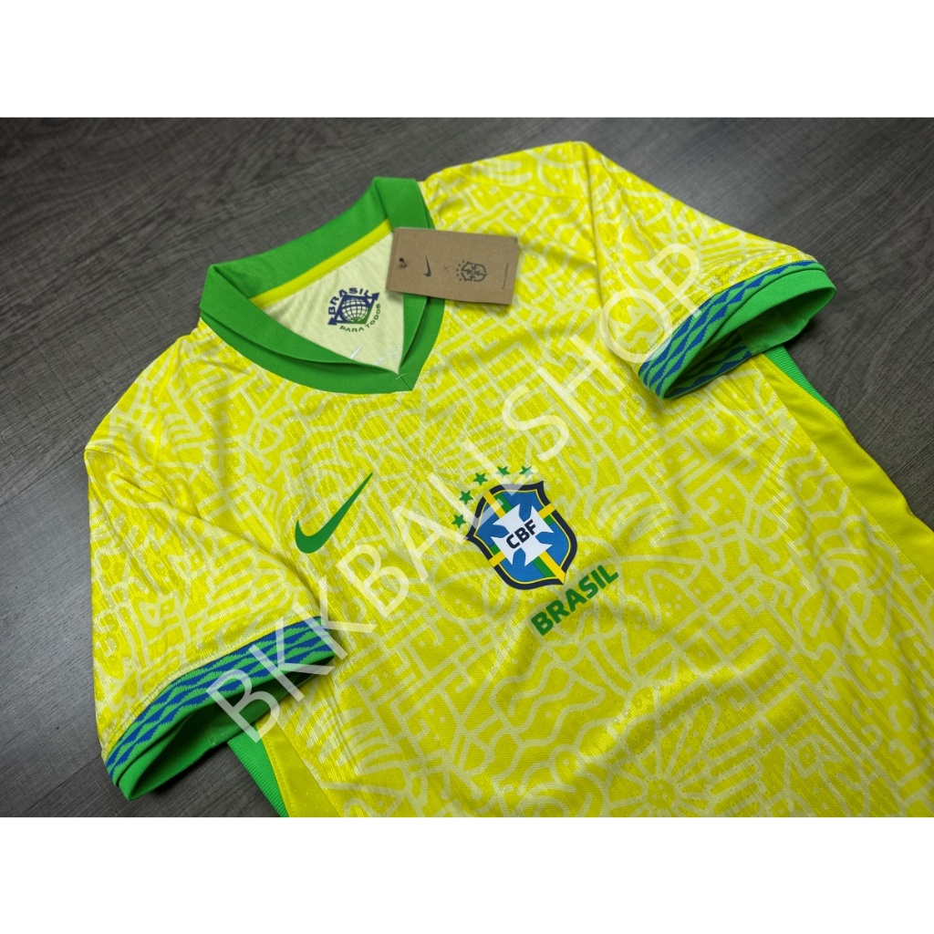 [Player] - เสื้อฟุตบอล ทีมชาติ Brazil Home บราซิล เหย้า Copa 2024