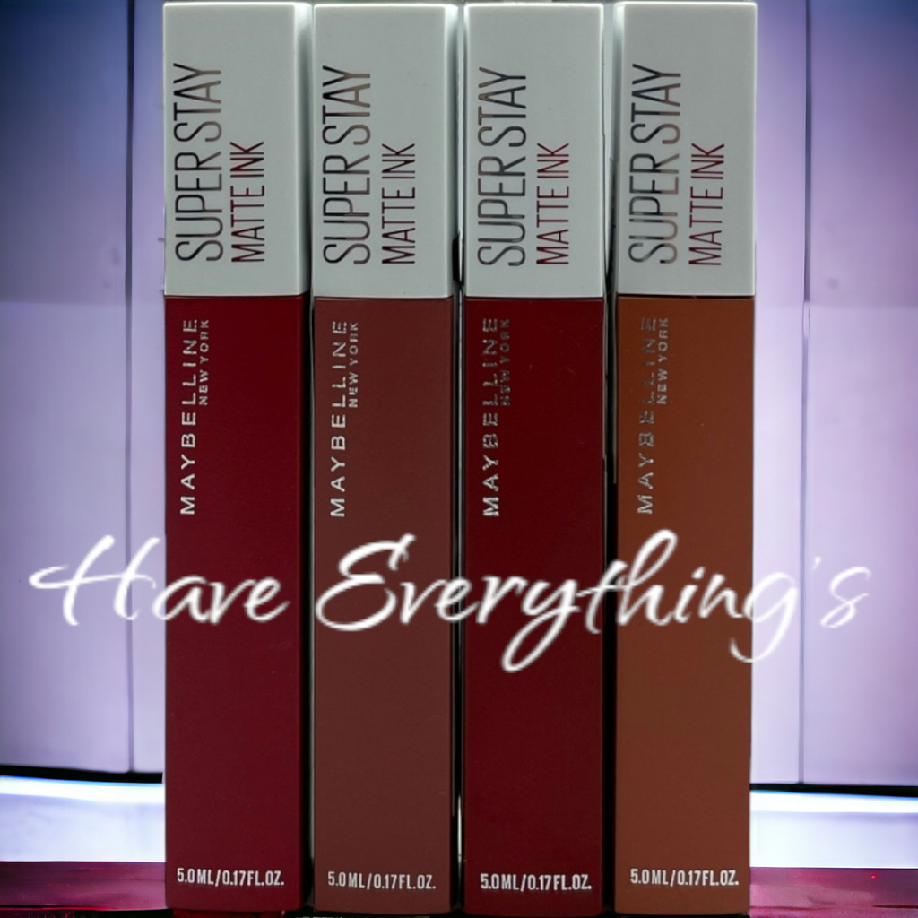 ใหม่ล่าสุด เมย์เบลลีน นิวยอร์ก ซุปเปอร์ สเตย์ แมท อิ้งค์ ซิตี้ Maybelline Super Stay Matte Ink City ลิปเมย์เบลลีน