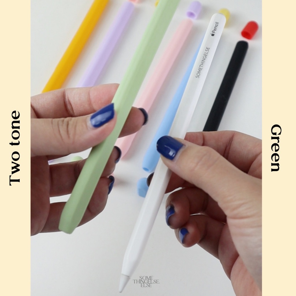 [ Two tone ] พร้อมส่ง | เคสปากกาไอแพด สำหรับ Gen 2 และ Pro | Apple pencil case