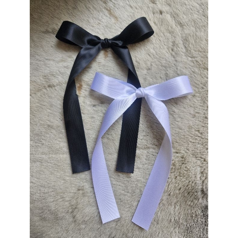 โบว์นักเรียนถูกระเบียบ สวยเนียบไม่ต้องผูกเอง (ราคา/1ตัว)