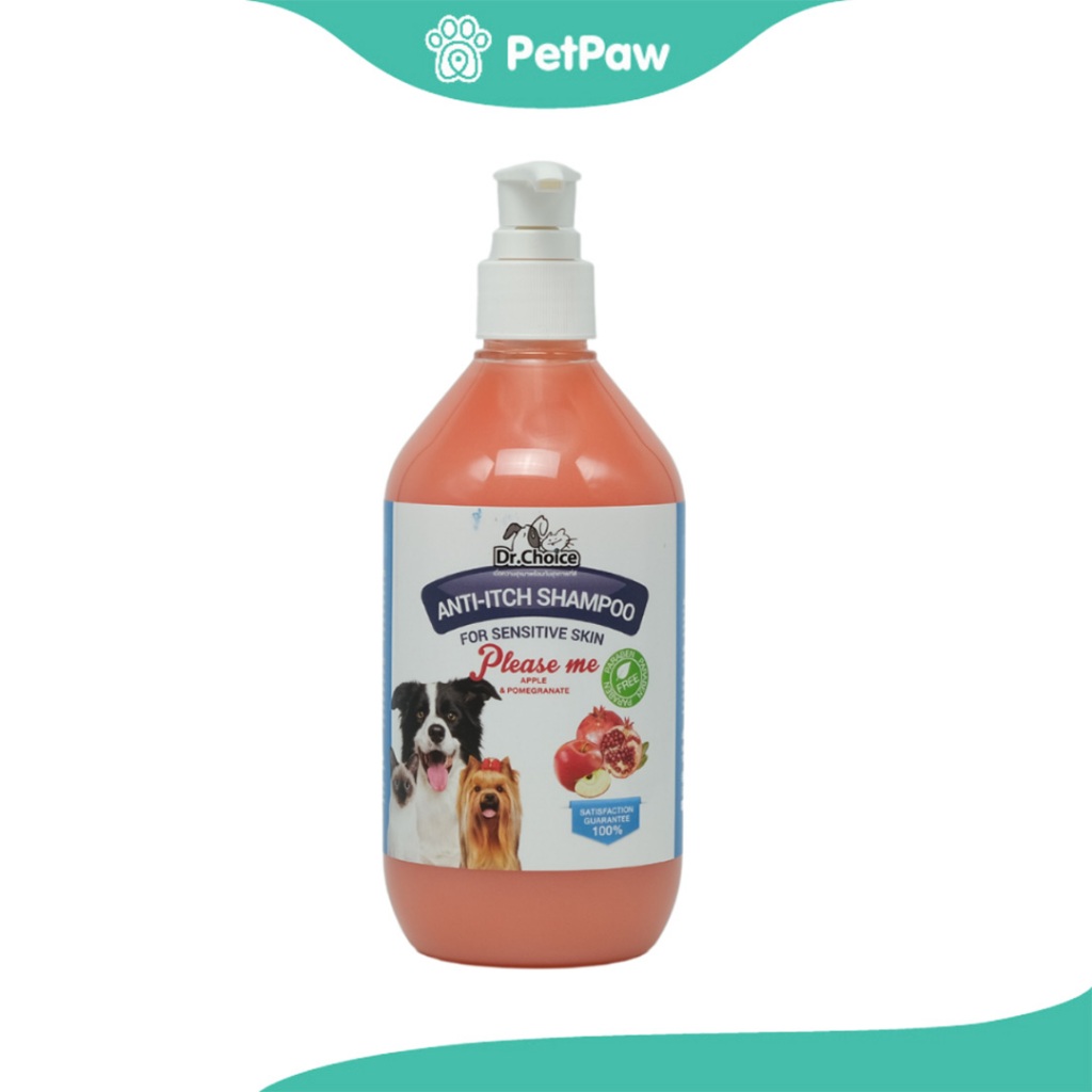 Dr.Choice ด๊อกเตอร์ ช๊อยส์  Pet Shampoo for Sensitive Skin สูตร Please me (ชมพู) 400 ml.(400ml.)