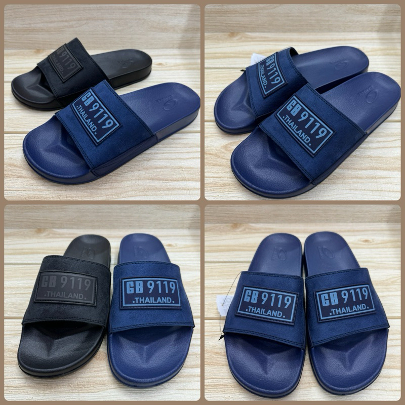 Gambol GM 42206 รองเท้าแตะสวม แกมโบล size36-44 สีดำ/กรม ยสห/ยหซ รูปที่ 3