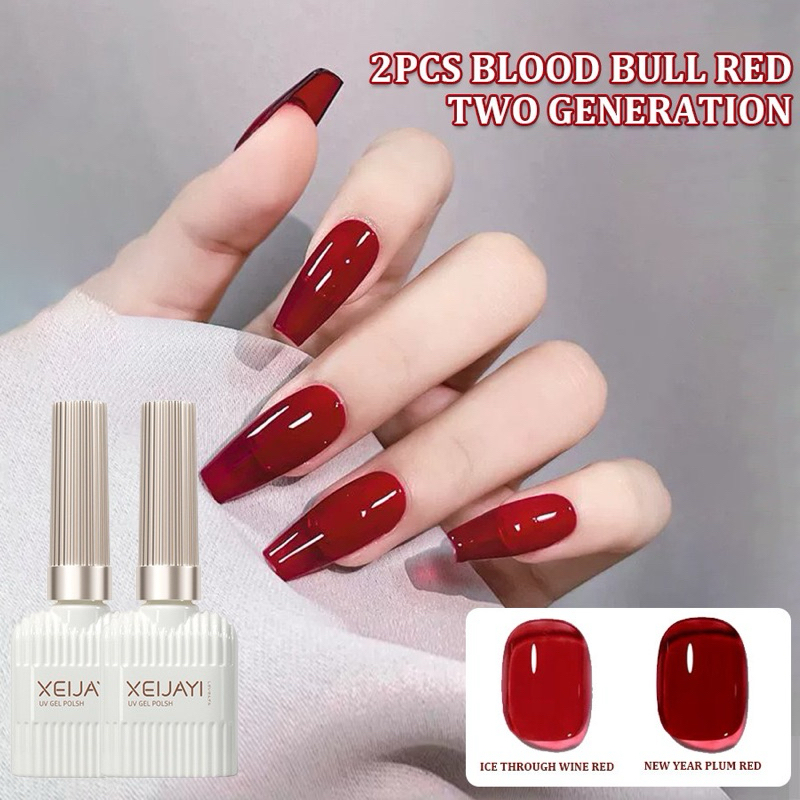 สีเจลสีแดงไซรัป Xeijayi ขนาด 15ml. (ขายแยกขวด)