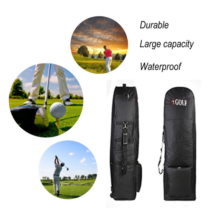 MAO GOLF BAG COVER กระเป๋าคลุมถุงกอล์ฟ มีล้อลาก พับเก็บได้ พกพาง่าย - รูปที่ 3