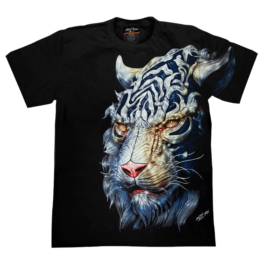 เสื้อยืดสกรีนเรืองแสง ROCK CHANG 3D178