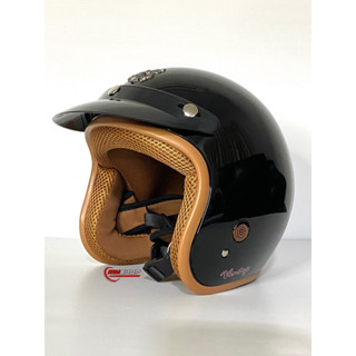 หมวกกันน็อคทรงวินเทจ คลาสสิค SPACE CROWN Vintage รุ่นใหม่ล่า…