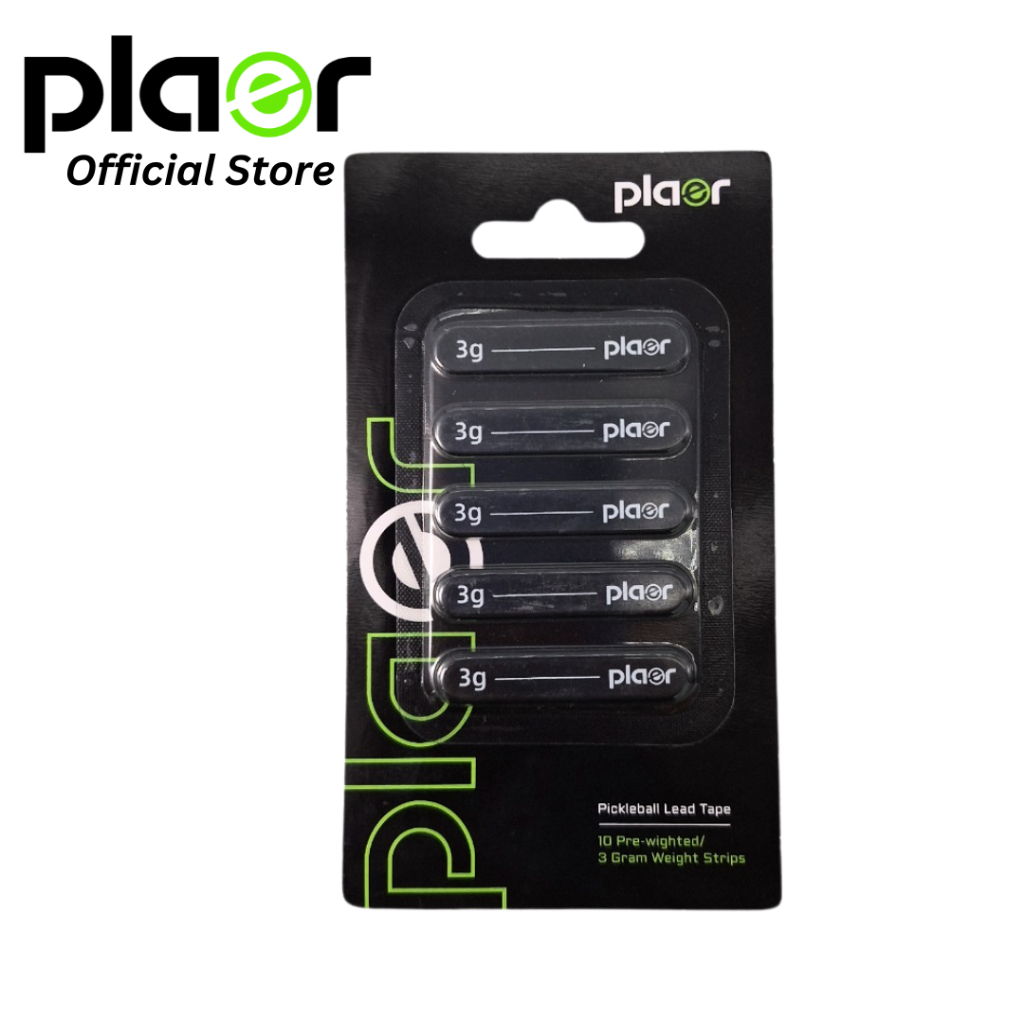 PLAER Lead Tape for Pickleball Paddles  เทปตะกั่ว PLAER สำหรับไม้พาย Pickleball