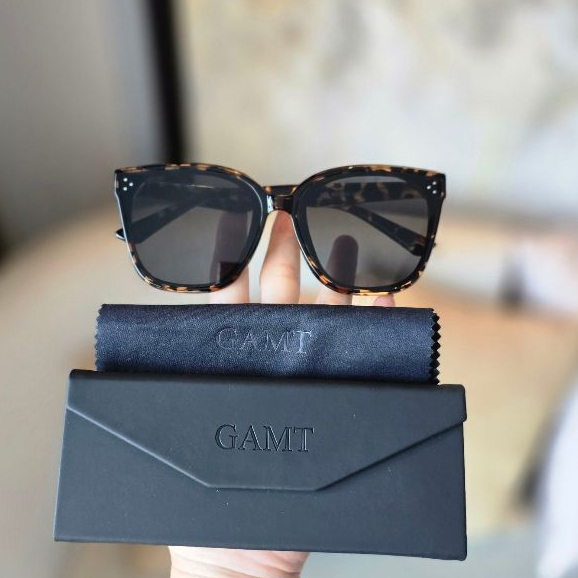GAMT แว่นกันแดด GAMT Mirrored Sunglasses กรอบกระ Flat Lens Men Women Sunglasses Gamt Thailand