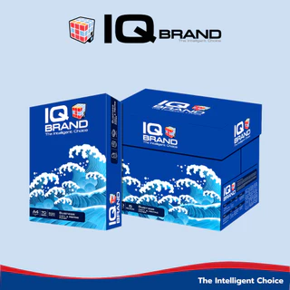 IQ Brand กระดาษถ่ายเอกสาร A4 รุ่น Business 70 แกรม แพ็ค 5 รีม (IQ น้ำเงิน)