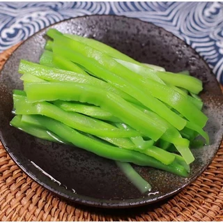 พร้อมส่ง ก๊งฉ่าย งูเขียว ผักส่วยสดหม้อไฟ เคี้ยวกรอบๆ ผักหม้อไฟ ผักมอส 1kg 鲜贡菜