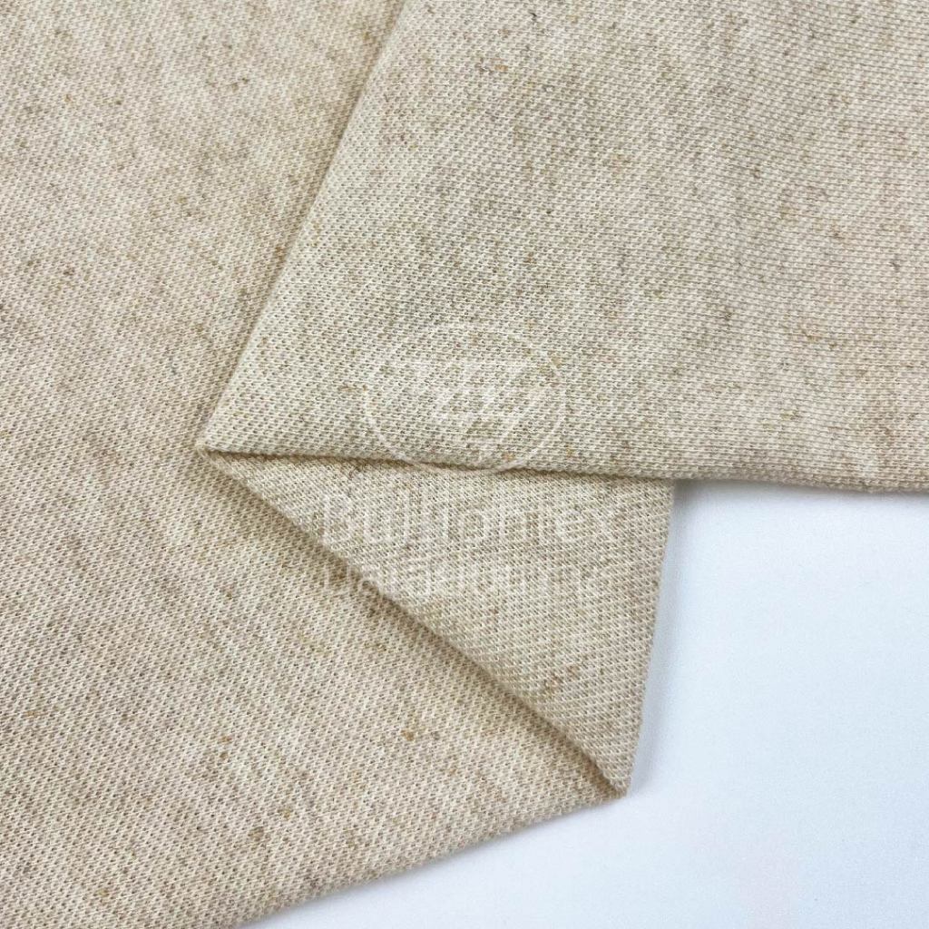 ผ้ารอว์ เฮมพ์ RAW HEMP Polo Hemp ผ้าจากเส้นใยธรรมชาติ ยืด เนื้อหนา มี Texture ในตัว  ขนาด 1Kg
