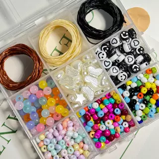 เซททำกำไลเชือกเทียน ข้อมือเชือกเทียน diy