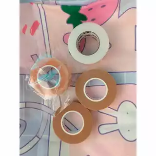 👌พร้อมส่งในไทย💕 เทปดึงหน้า cosplay กลบคิ้ว สีเนื้อ สีใส ตาสองชั้น ราคาต่อ 1 ม้วน