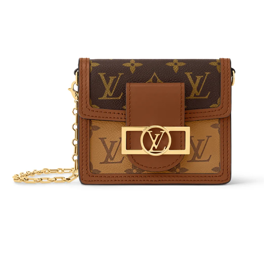 LOUIS VUITTON Micro Dauphine chain bag/กระเป๋าสะพาย/กระเป๋าผู้หญิง