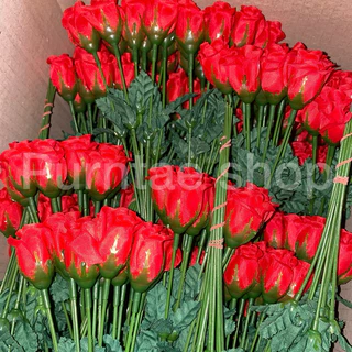 🌹ดอกกุหลาบผ้า🌹 วันวาเลนไทน์ ชุด10โหล(120 ดอก)