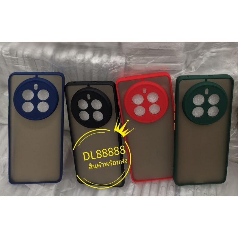 ✨พร้​อมส่งใน🇹🇭✨เคสขอบนิ่มหลังแข็งขุ่นคลุมกล้อง For Realme 12 Pro Plus 5G / Realme 14 5G 12 5G Realme 12 Plus 5G 12X 5G