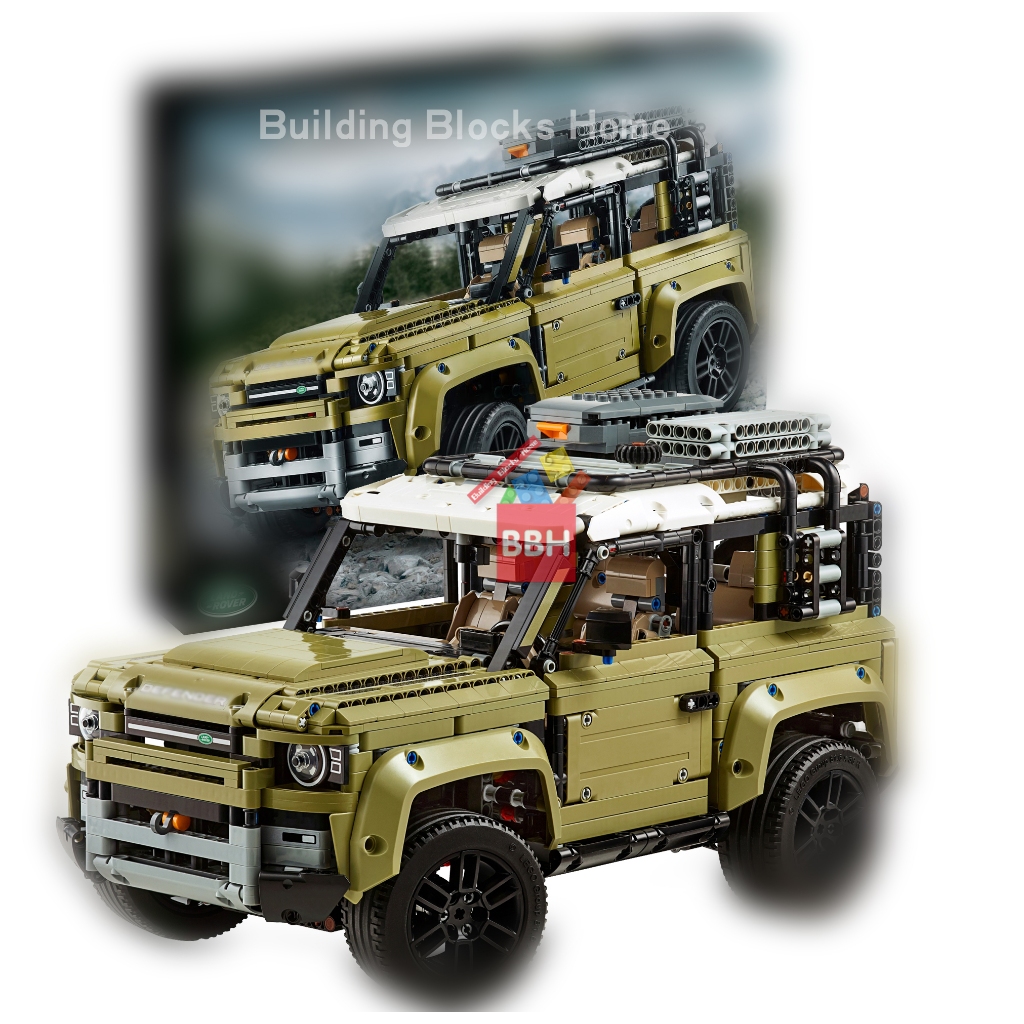 ⚡จัดส่งตลอด 24 ชั่วโมง ⚡Compatible lepin Technic Toy Building Blocks Land Rover Defender 42110（2573+PCS）