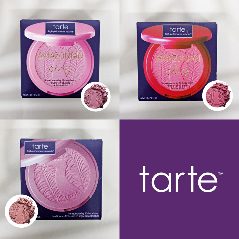 [Tarte®] Amazonian Clay 12 Hour Blush 3.6g บลัชออน สำหรับแต่งหน้า