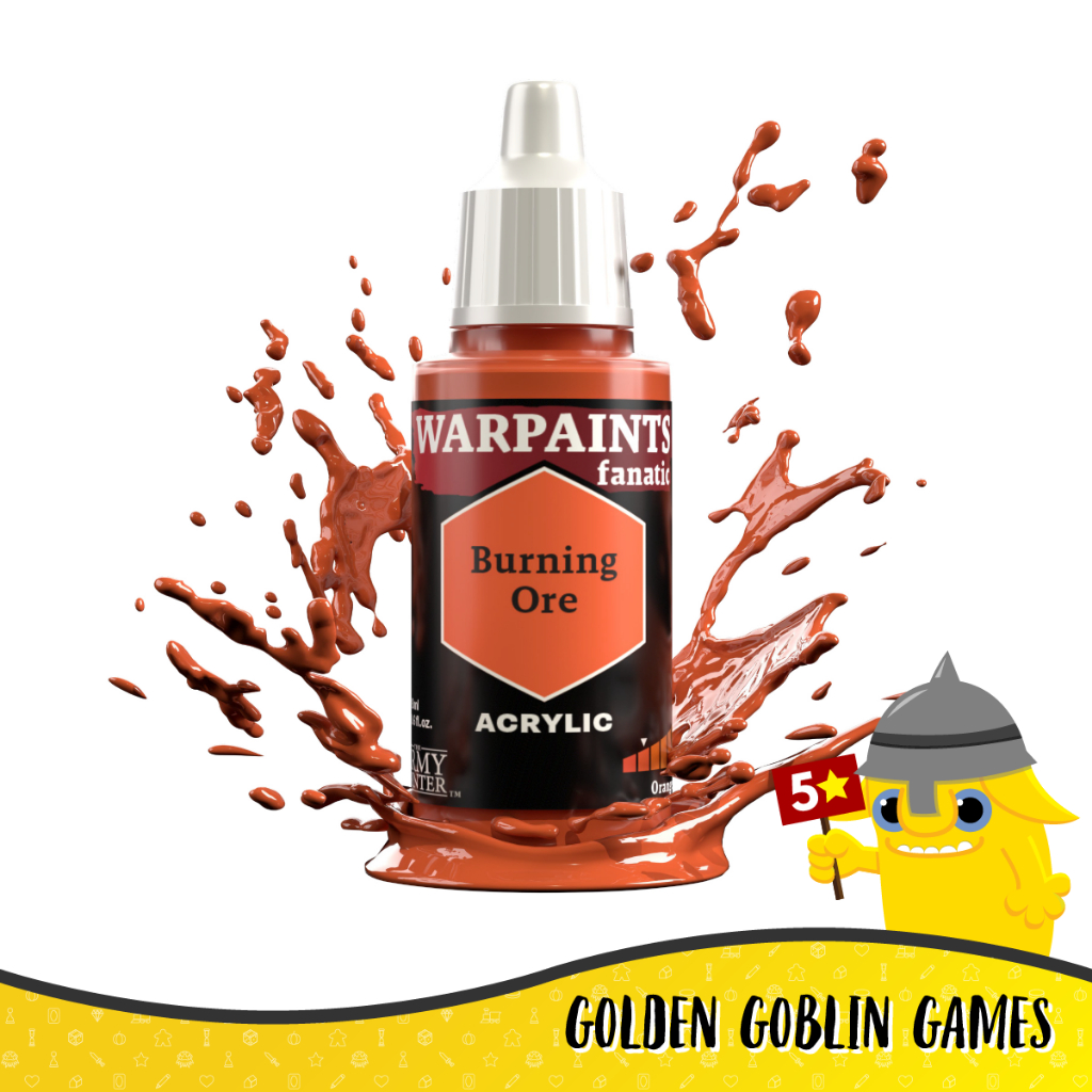 Warpaints Fanatic: Acrylic: Burning Ore (F8)