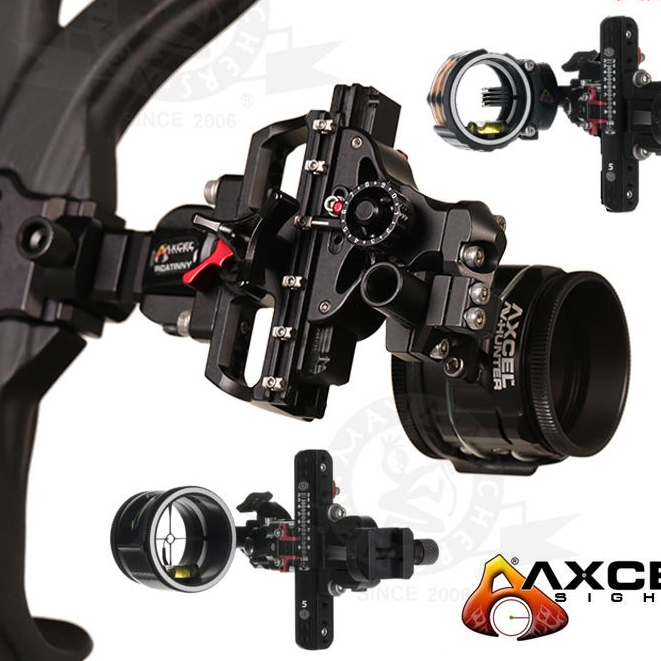 ✣▽◐รางปิ๊กอัพคอมพาวด์ลูกไฟพิเศษของ Axcel Hoyt Landslyde สายตาห้าพินพินเดียว