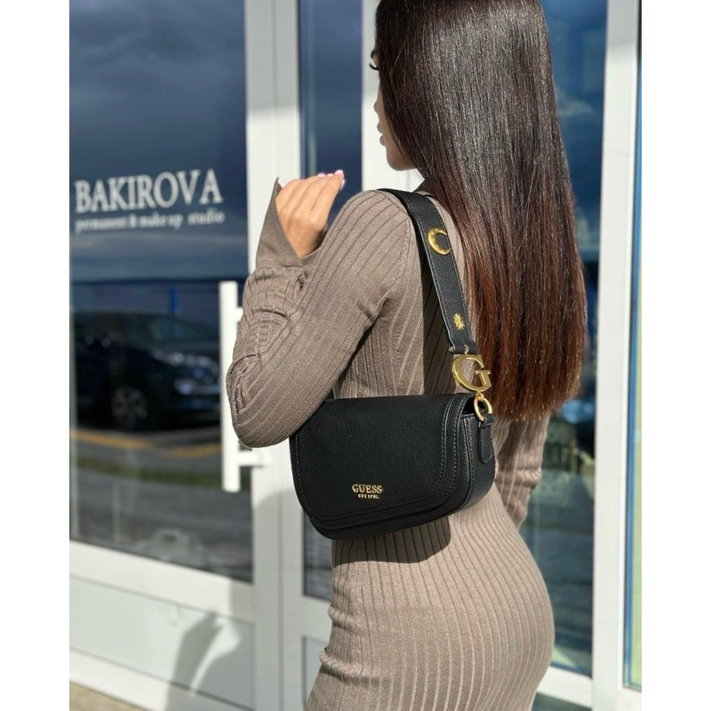 [ผ่อน0%]GUESS G DREAM FLAP SHOULDER BAG พร้อมส่งในไทย