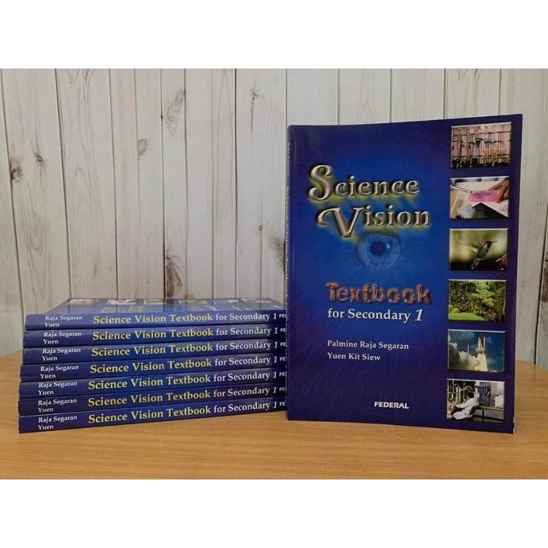 Science Vision Text book for Secondary 1 วิทยาศาสตร์ม.ต้น หลักสูตรสิงคโปร์