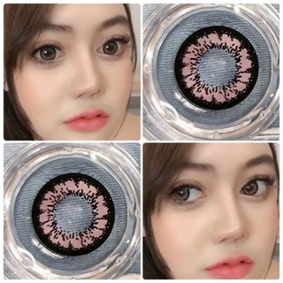 คอนแทคเลนส์ บิ๊กอาย รุ่น King  สีชมพู/Pink มีค่าสายตา (0.00)…