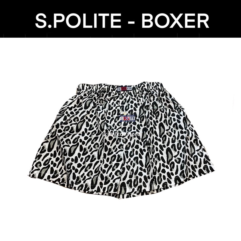 S.POLITE Boxer กางเกงบ็อกเซอร์ ลายการ์ตูน